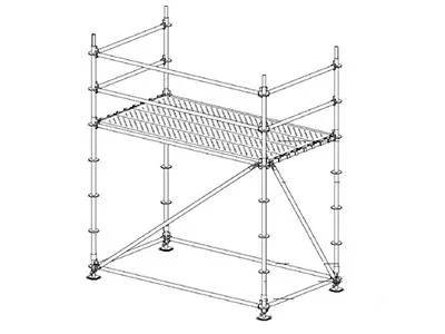 ANSI & AS/NZS Certified Layher All Round System Wooden Toeboard Scaffold for Ringlock Quick Erect System