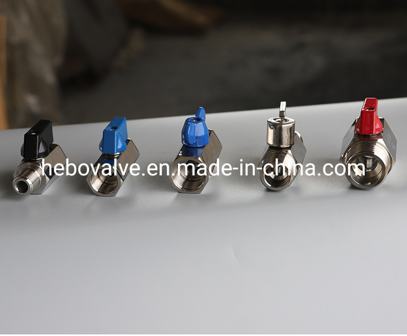 SS304/316 Stainless Steel Mini Ball Valve Femal/Male Thread End