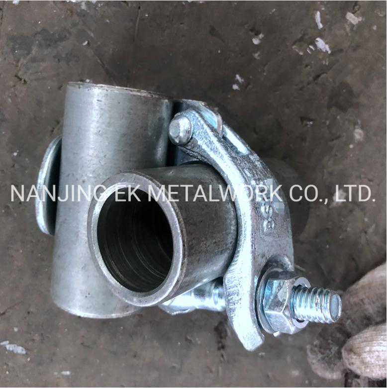 China Supplier BS1139 En74 Scaffolding Single Fitting Scaffold Clamp Drop Forged Putlog Coupler