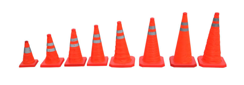 Collapsible Traffic Cones/Traffic Cone Sign/Multi Purpose Pop up Reflective Safety Cone Orange Color