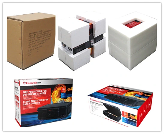 Cabinet Fire Resistant Safe Box with Digital Lock Metal Waterproof Fireproof Cash Box Caja Furete