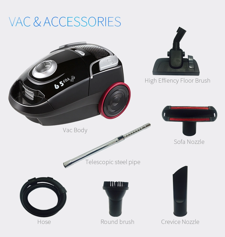 Super Silent Vacuum Cleaner and Floor Care Type Vacuum Cleaner