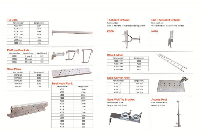 Kwikstage Scaffolding System OEM Q235 Q345 SGS ISO Certified Manufacturer
