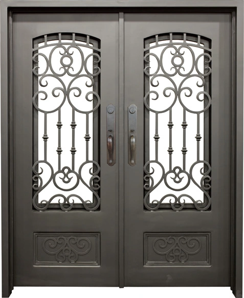 Wrought Iron Entrance Door|Iron Entry Doors|Wrought Iron Front Doors|Custom Iron Doors