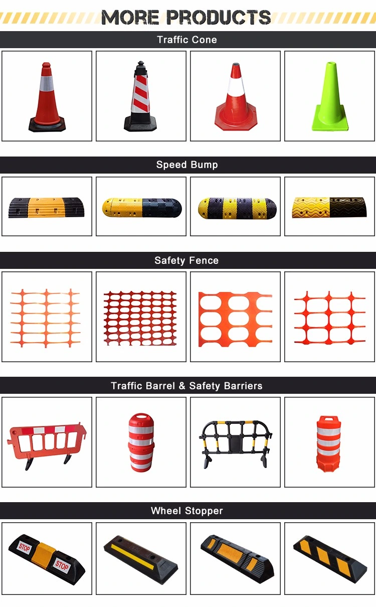 Rubber Car Wheel Safety Stoppers (CC-D06)