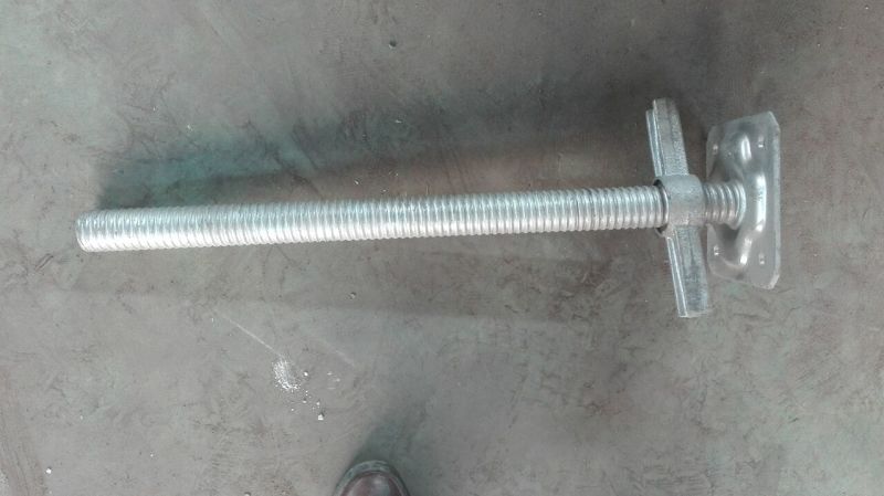 Excellent Quality Galvanized Steel Hollw Scaffolding Screw Jack Base for Scaffold