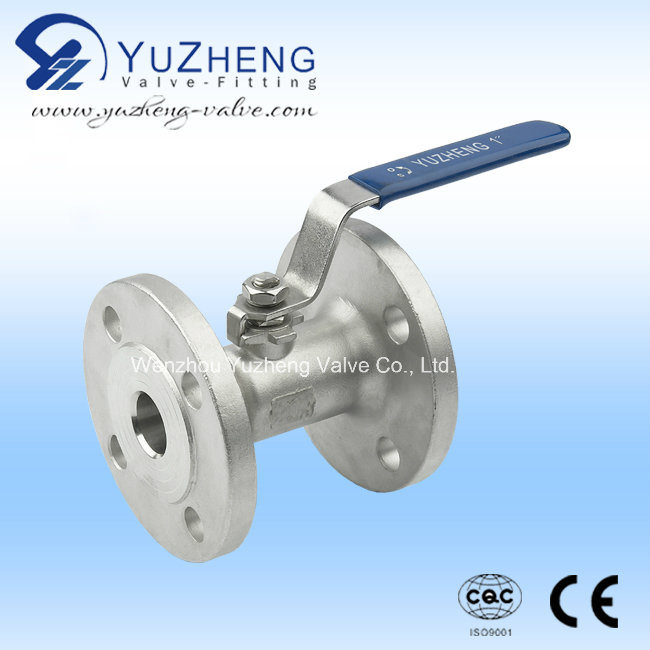 1PC Ss Ball Valve Standard Flanged Connection