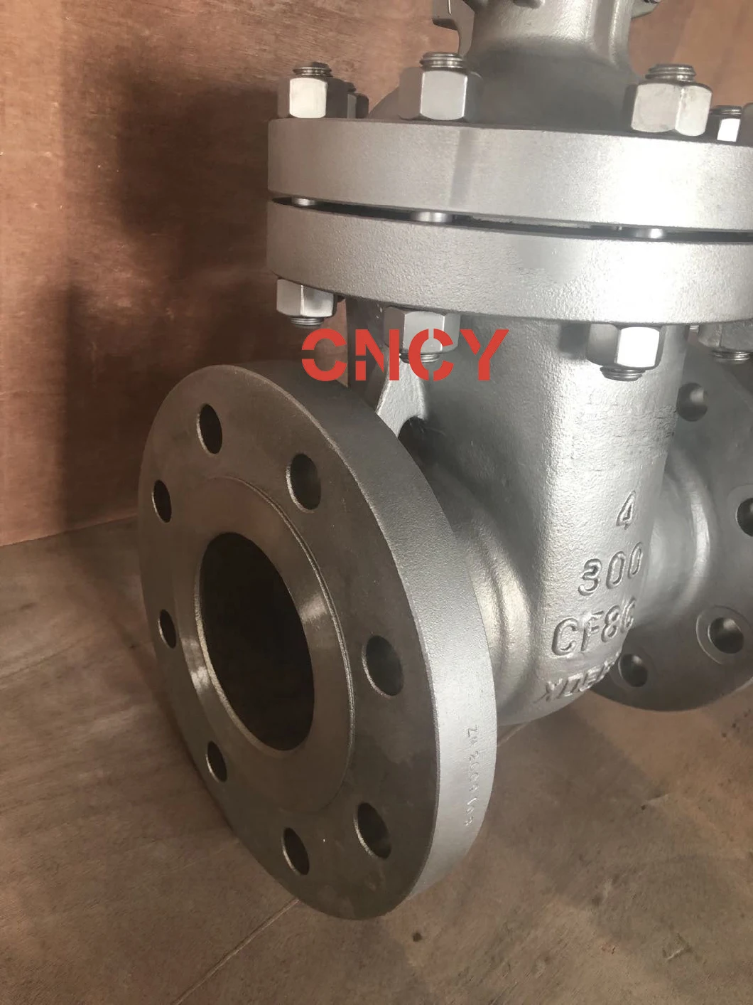 ANSI CF8c Stainless Steel Class 300 RF Flanged End Gate Valve Industrial Valve Flange Valve