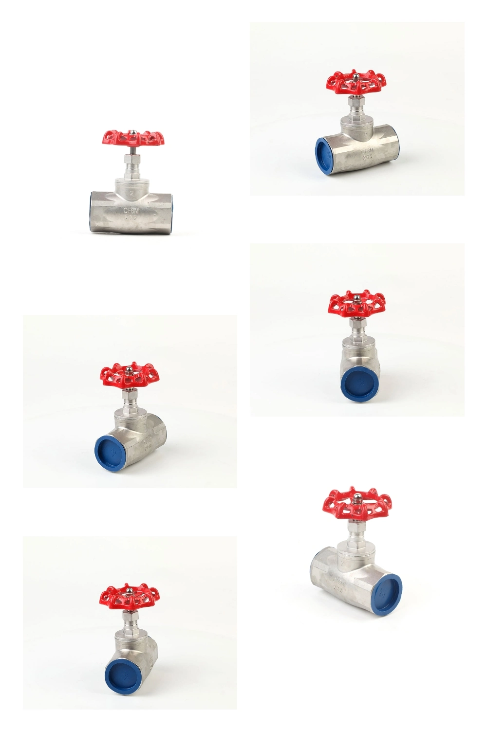 Stainless Steel Casting Industrial/Sanitary Manual Female Thread Globe Valve Stop Valve 200wog (HW-GLV 1001)