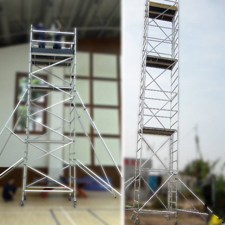 Mobile Scaffold, Single Width Climb Ladder Scaffolding, Moving Smart Scaffoldings Luxembourg Macedonia Malawi Malaysia Madagascar