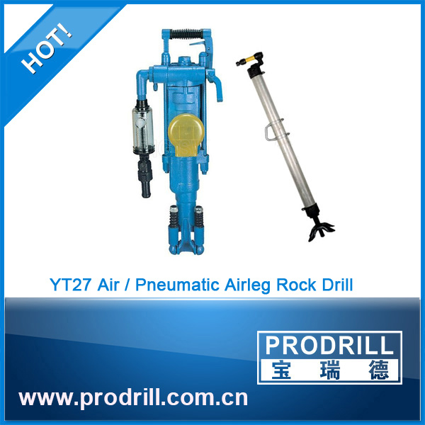 Air Powered Airleg Rock Drill