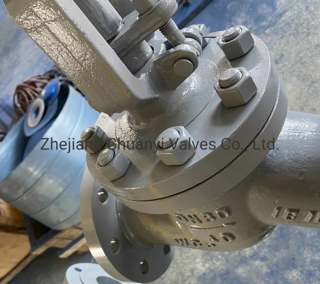 Pn40 DN80 High Temperature Cast Steel/Stainless Steel CF8 CF8m High Pressure Flange Globe Valve