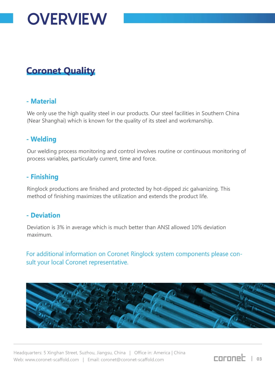 ANSI/Ssfi Sc100 & AS/NZS Certified Ringlock Scaffolding Diagonal Braces Scaffold for Quick Erect System Construction