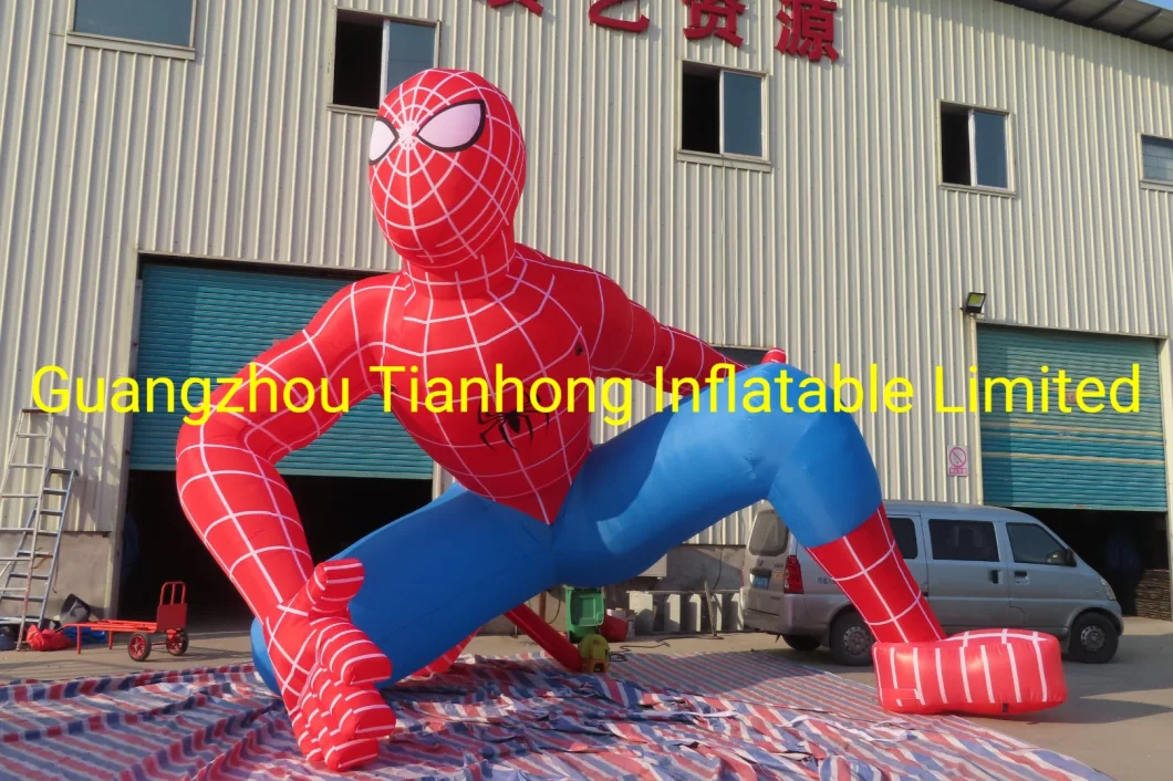with Delivery Cost to Door 5m 17FT Tall Giant Inflatable Spiderman Cartoon