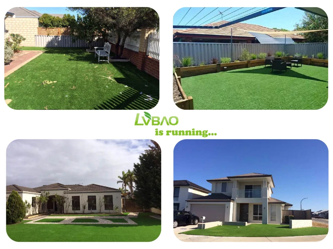20mm-50mm Natural Looking Landscape Synthetic Artificial Grass