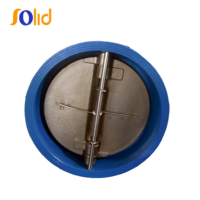 Wafer Type Double Disc Butterfly Check Valve