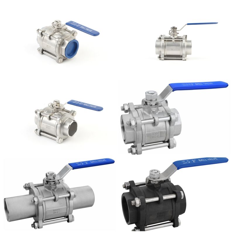 Manufacturer 2PC Thread Stainless Steel Float Ball Valve for Steam/Water