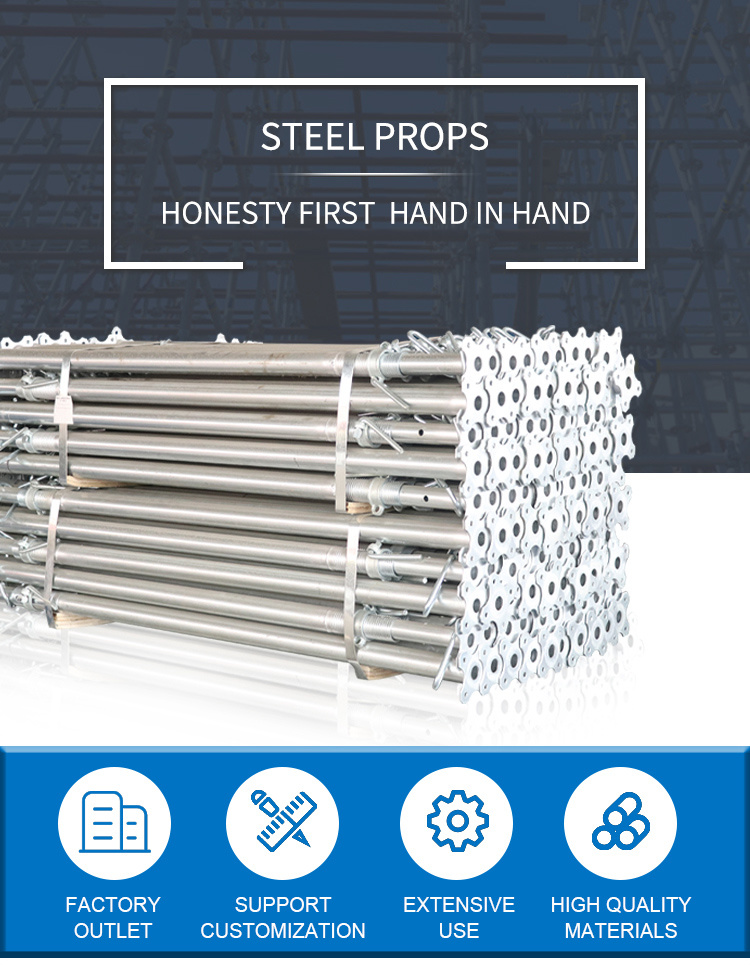 Professional Modular Scaffolding Support Scaffolding Steel Prop