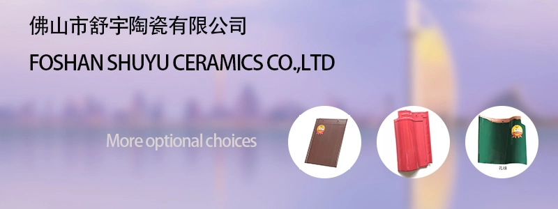 Ceramic Flat Villa Roof Tile Heat Resistant Clay Roofing Tiles Prices