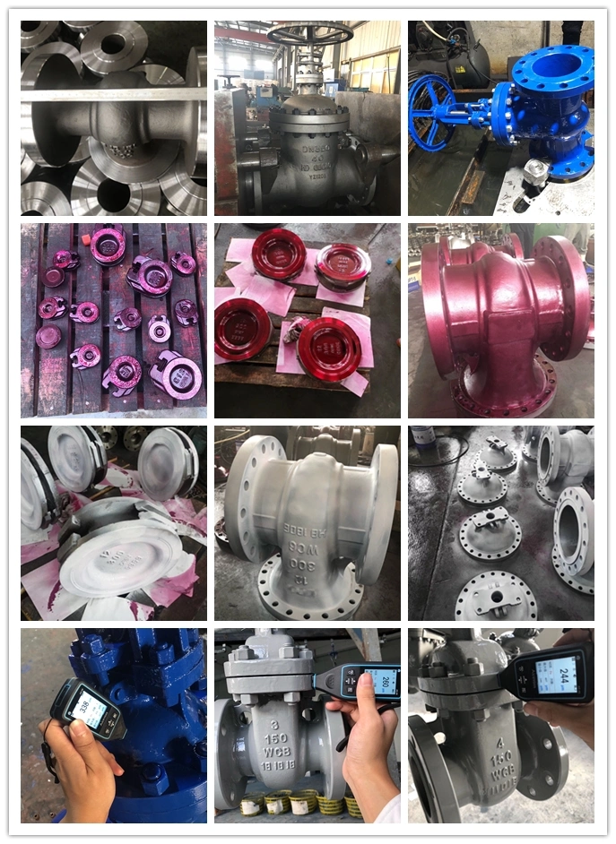 API600 Cast Steel RF/Rtj Type Flange Rising Stem Gate Valve Flange Valve