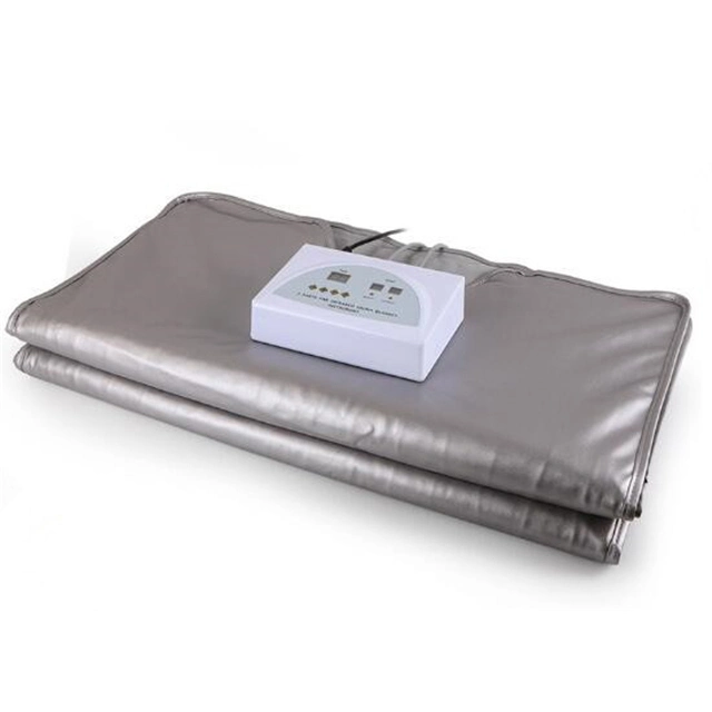 High Quality 3 Parts Far Infrared Slimming Heating Blanket SPA Thermal Blanket Heated Sauna Blanket for Home Use