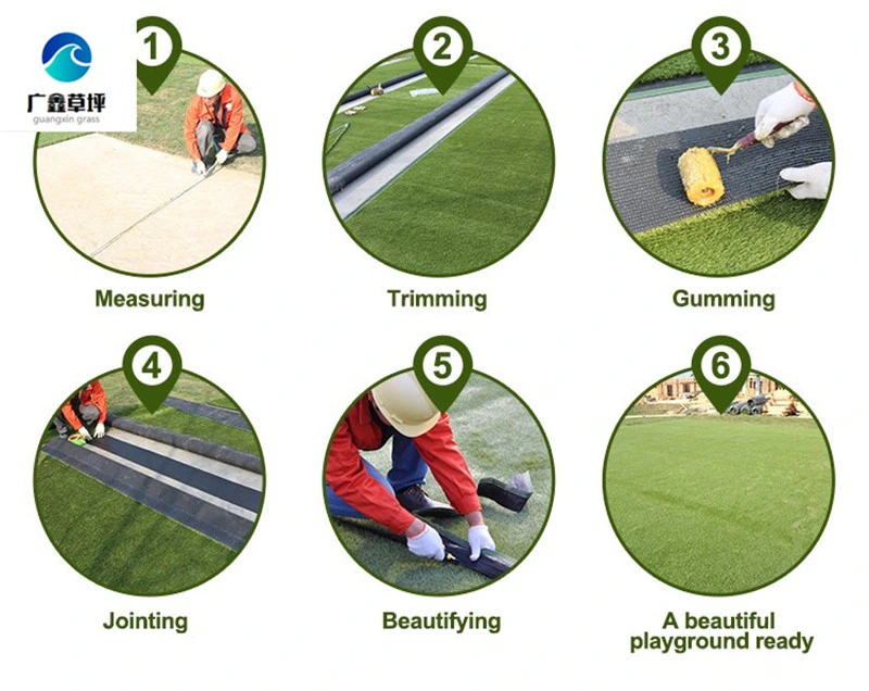 Artificial Lawns Are Used for Garden Landscape Floorflooringtile Decoration