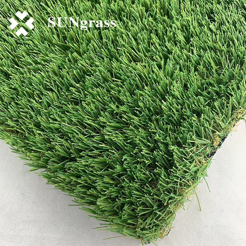 U Shape 35mm 4-Tones 18 Stitches Synthetic Grass Artificial Grass Landscape Grass Garden Grass for Decoration