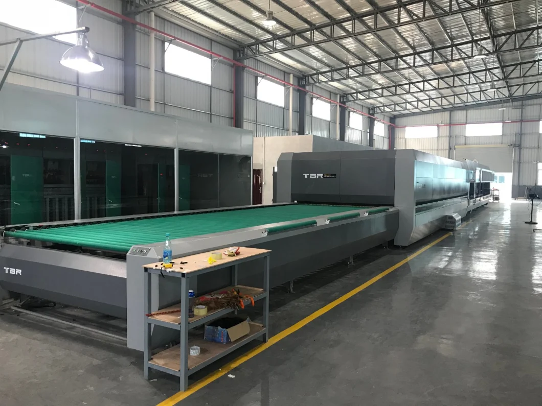 Flat Glass Tempering Furnace Machine with Blower Convection & Passing Quenching Tempered Glass Making Machines