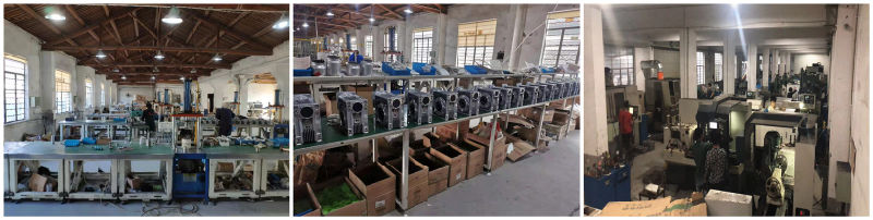 Aluminium Industrial Worm Gear Units for Electric Servo Motor