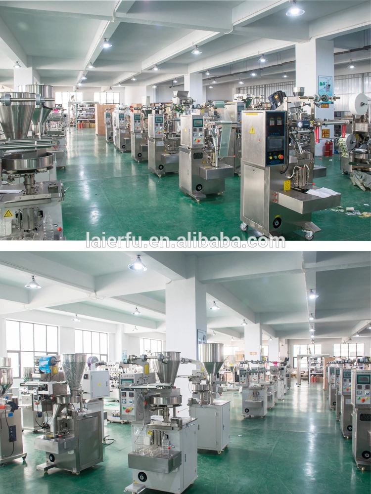 Ten Head Electronic Scales Back Sealing Vertical Washing Powder Small Granule Vertical Packing Machine