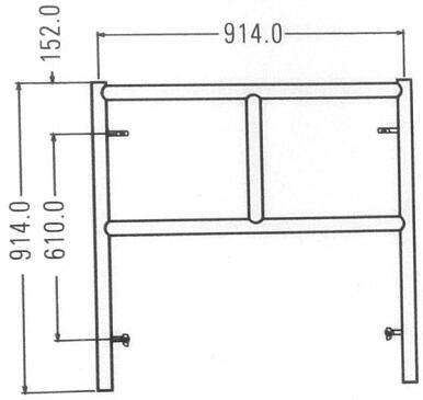 H Frame Scaffold System for Construction, Ladder Frame Scaffold