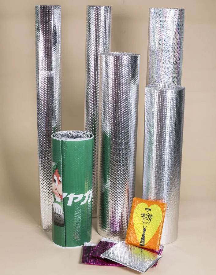 Fire Retardant Aluminum Bubble Foil Heat Insulation Roll