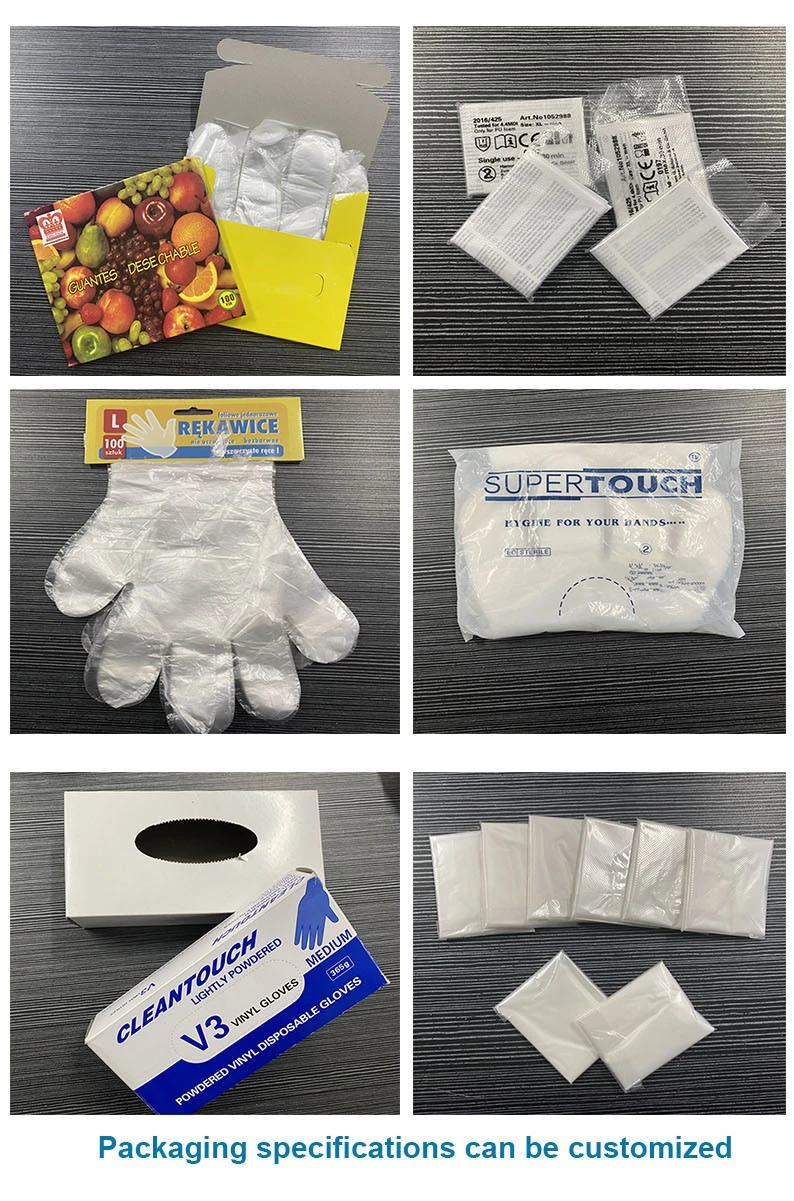 Best Price of Heat Resistant Food Grade Disposable PE Gloves