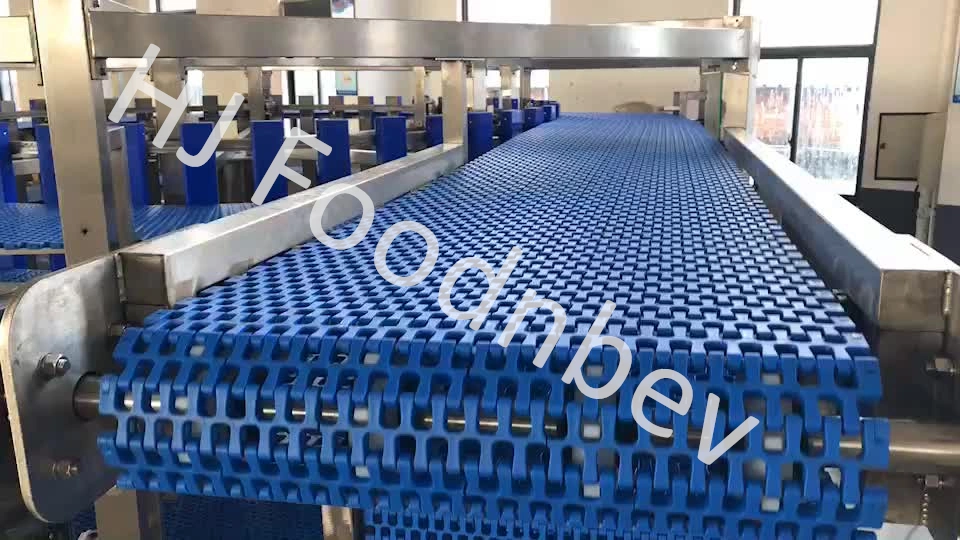 Stainless Steel Bread Spiral Conveyor Automatic Bun Bread Baking Production Line Bread Cooling Tower