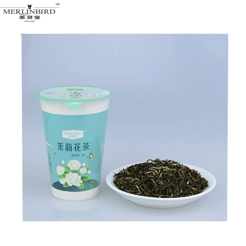 Private Label Canned Packed Jasmine Green Tea Instant Cup Tea