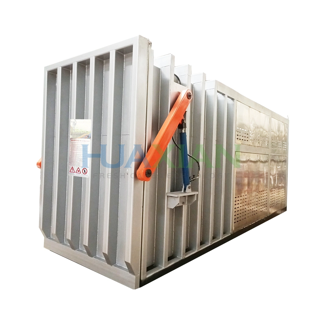 2 Pallet Fast Cooling Air Vacuum Pump Refrigeration Unit Leaf Salad Vegetable Cooler Machine