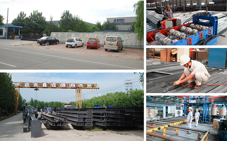 Professional Movable Steel Structure Workshop Warehouse Building with Low Cost