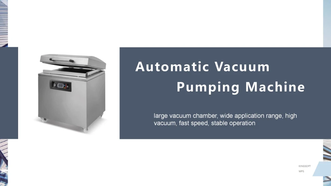 Vacuum Packaging Machine Packing Machine Double-Chamber Vacuum Packaging Machine Vacuum Sealing Machine Multifunctional Packaging Machine