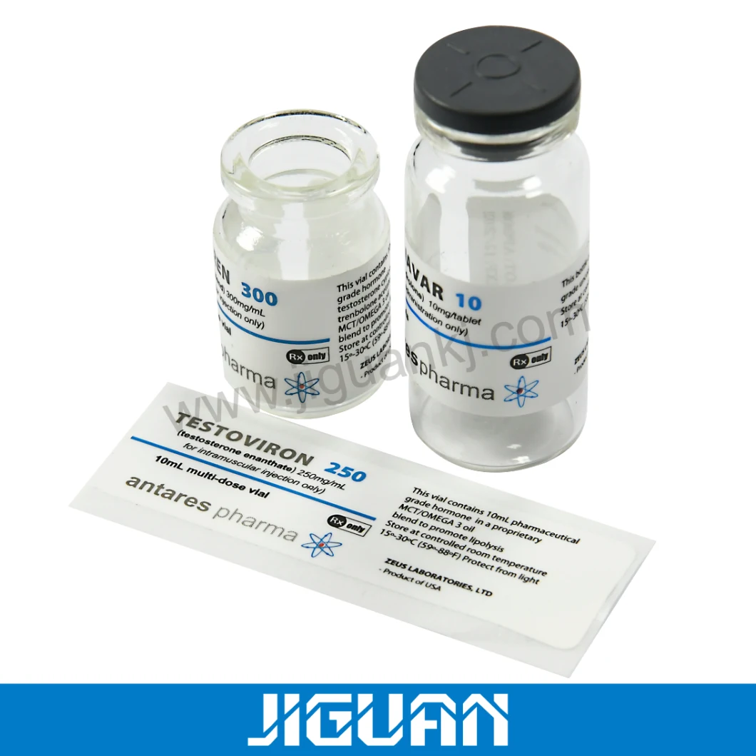 10ml Sterile Vials for Injection with Rubber Stoppers Aluminum Caps