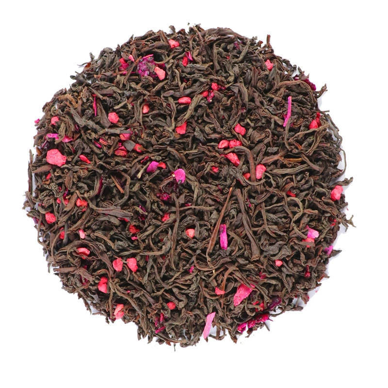 Best Tasting Flavored Black Tea Drink Raspberry Chinese Black Tea