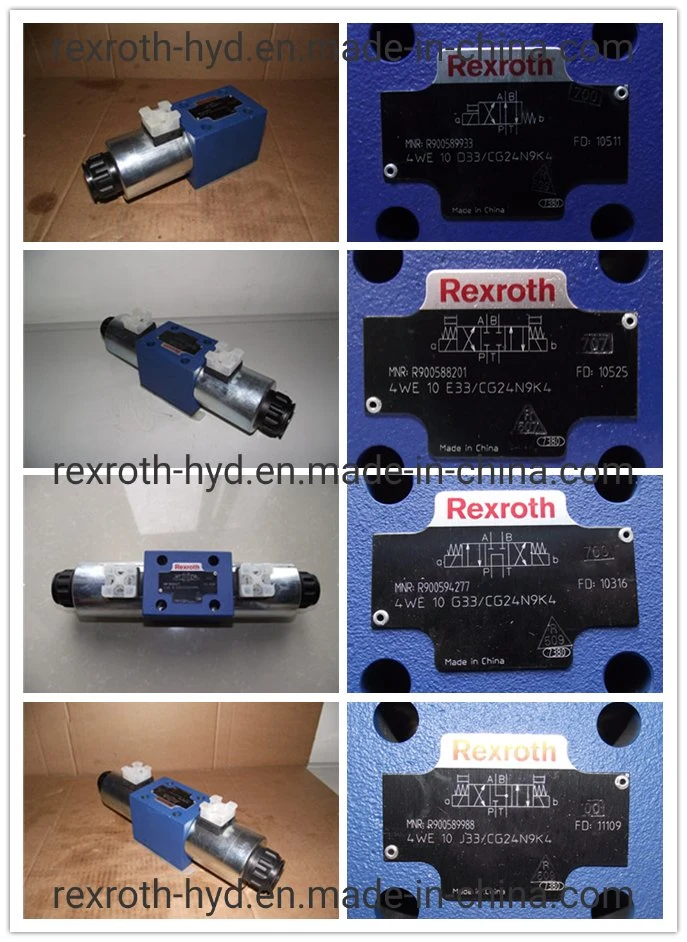 Rexroth Hydraulic Valve/Excavator Hydraulic Control Valve/Solenoid Valve Coil/Proportional Valve/Directional Valve/Pressure Control/Seal Kit for 4we6 4we10