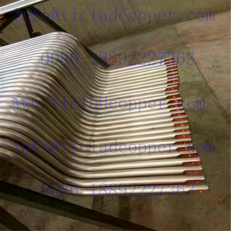 Explosive Bonding Titanium Clad Copper Composite Rod/Cryogenic Steel Clad Metal Transition Joint for Cryogenic Engineering