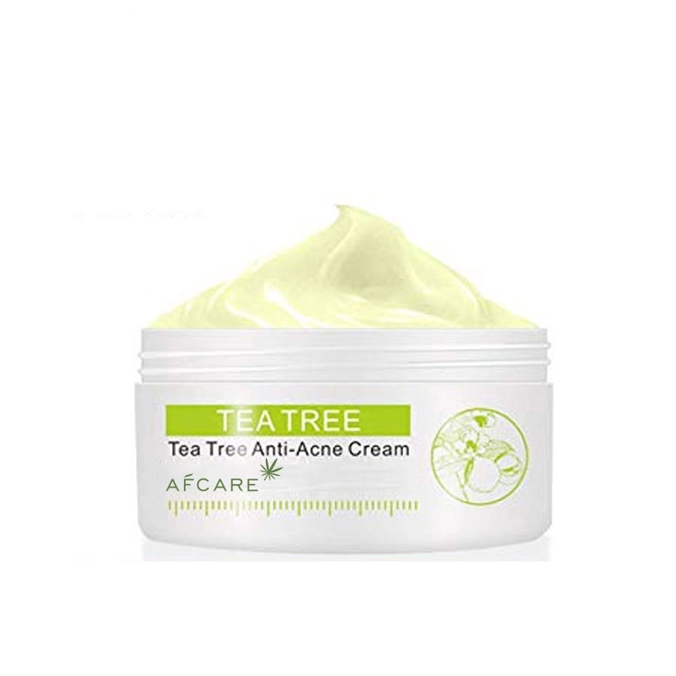 Best Sell Private Label Remove Black Heads Tea Tree Anti-Acne Cream for Skincare