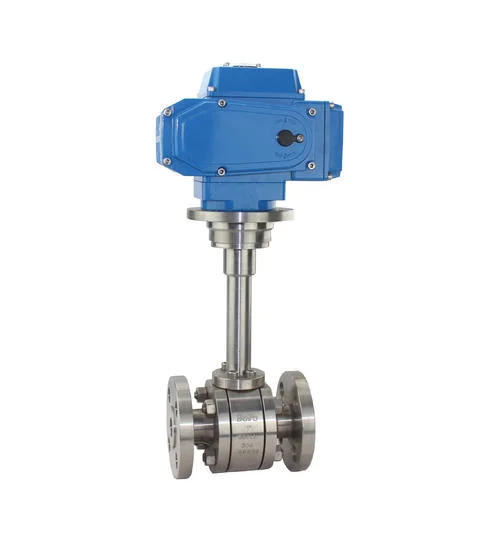Electric Extension Rod Forged Steel Cryogenic Ball Valve