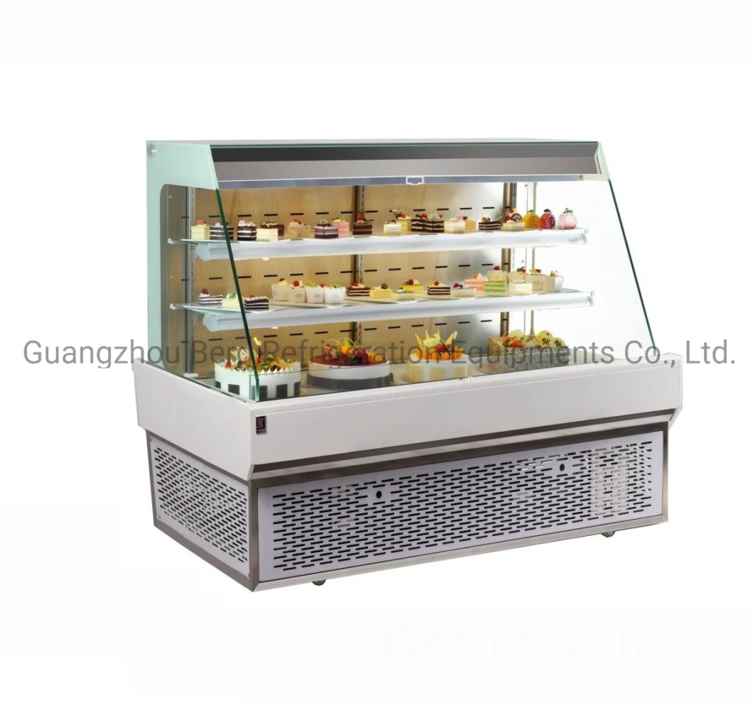 Front Open Display Cooler for Bakery Shop