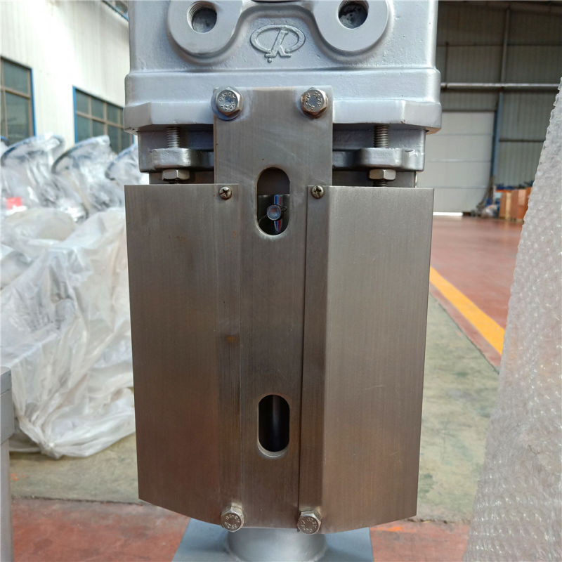 Pneumatic Valve Knife Gate Valve with Docuble Action Actuator