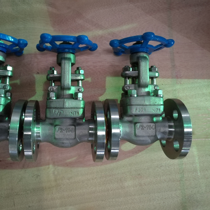 Small Size Welded Double Flange Forged Steel Gate Valve Globe Valve Check Valve Butterfly Valve