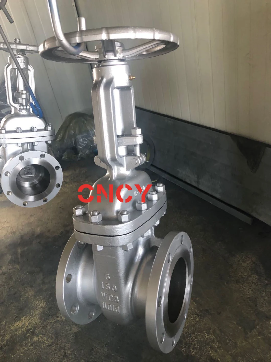 API Cast Steel Rising Stem Bevel Operation Gate Valve Industrial Valve Flange Valve