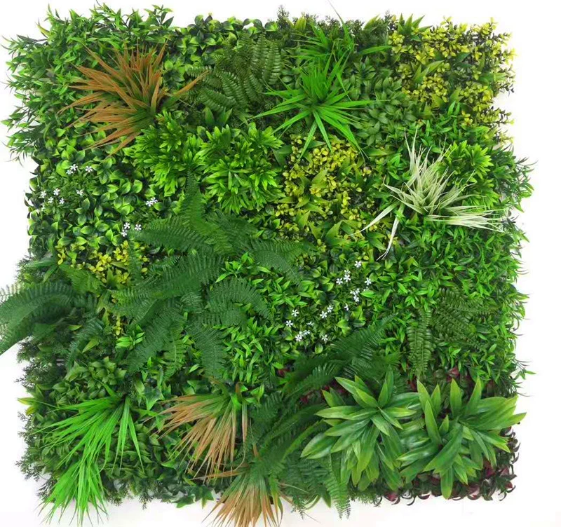 Colorful Wall Grass Realistic Artificial Grass Synthetic Grass for Commercial Landscaping Decoration