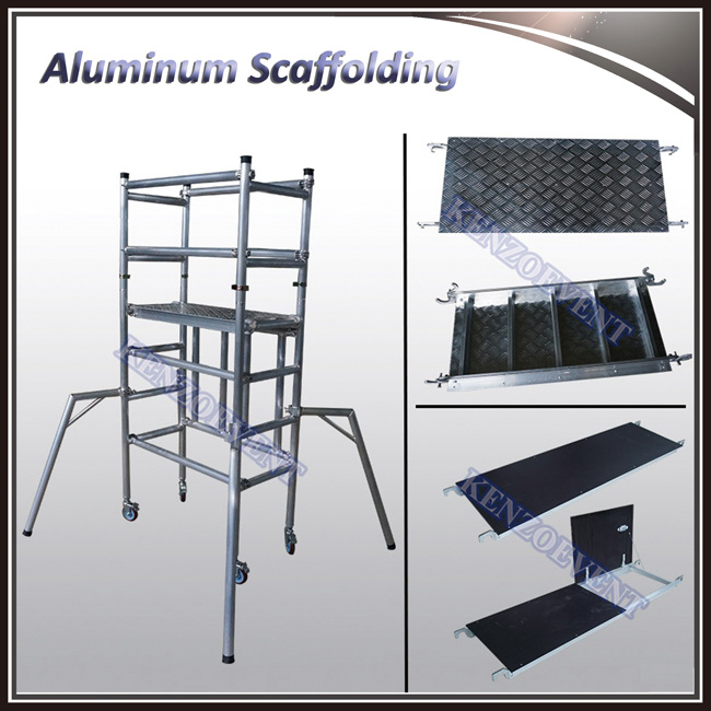 China Factory Price Mini Scaffolding Aluminium Mobile Scaffold Folding